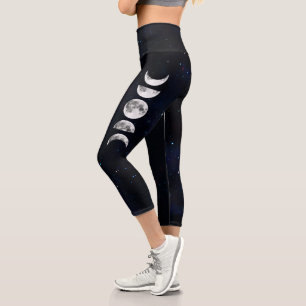 Leggings Capri Fases de la luna Yoga