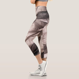 Leggings Capri Feathers
