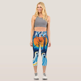 Leggings Capri Feliz Halloween