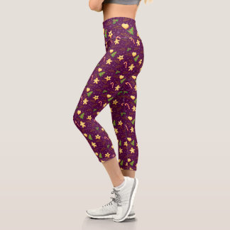 Leggings Capri Feliz Navidad.