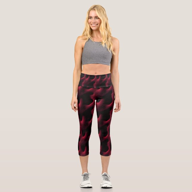 Leggings Capri Fibrosos (Anverso)