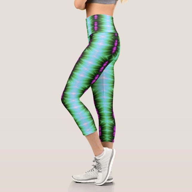 Leggings Capri fiebre de la jungla (Izquierda)