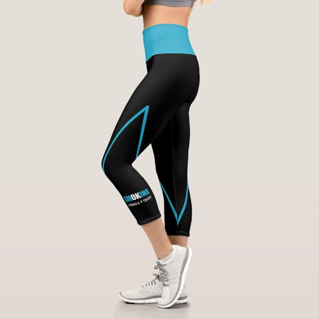 Leggings Capri Finalmente Dejé - Dejé de fumar recompensa (Izquierda)
