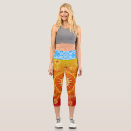 Leggings Capri Fire and Ice Capri