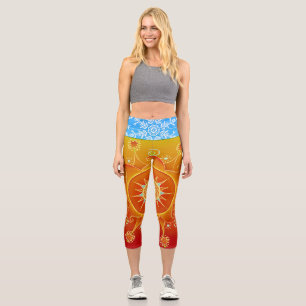 Leggings Capri Fire and Ice Capri
