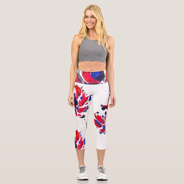 Leggings Capri Fleur éclatée (Anverso)