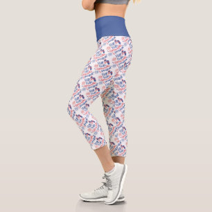 Leggings Capri Flip Flop's, fuegos artificiales y libertad