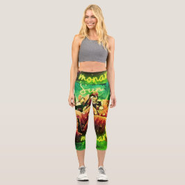 Leggings Capri Flor