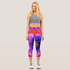 Leggings Capri Flor