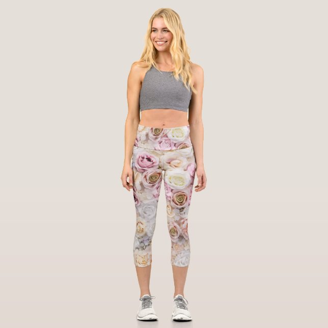 Leggings Capri Flor Bouquet (Anverso)