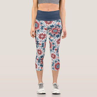 Leggings Capri Flor de independencia