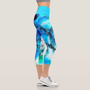 Leggings Capri Flor de la Vida - Formas Coloridas 2