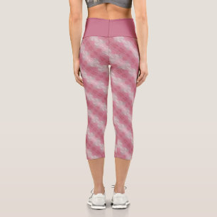 Leggings Capri flor de ladrillo