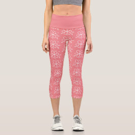 Leggings Capri Flor Doodly