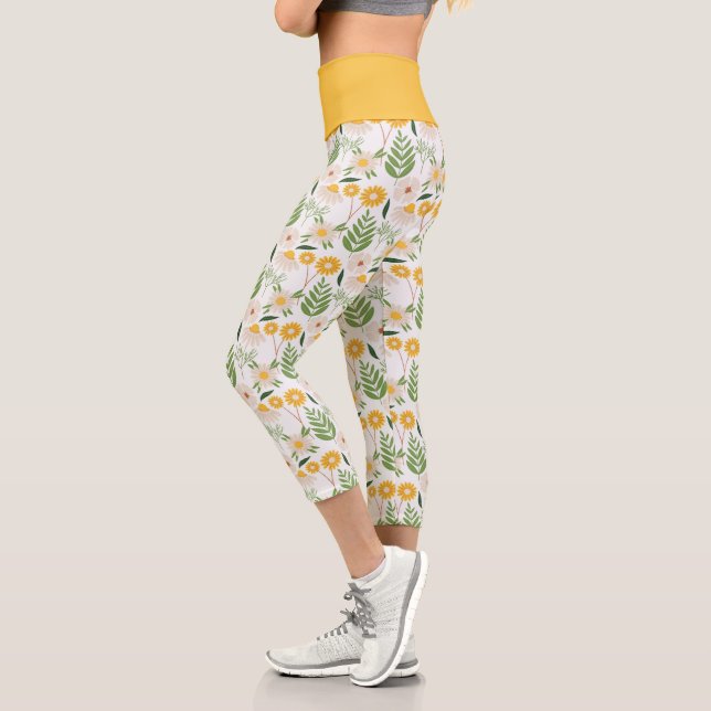 Leggings Capri Floral (Izquierda)