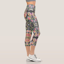 Leggings Capri - Floral