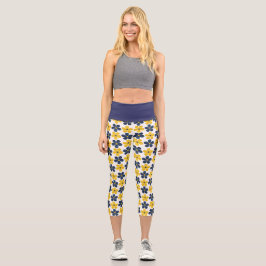 Leggings Capri Floral