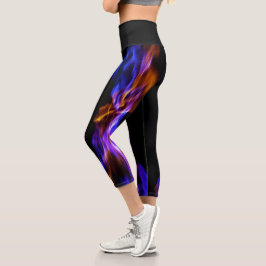 Leggings Capri Flores