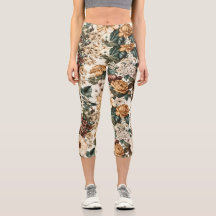 Flores de marfil antiguas, patrón de Rosas multico