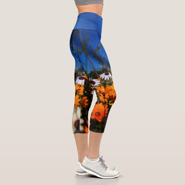 Leggings Capri Flores silvestres de Namaqualand (Derecha)