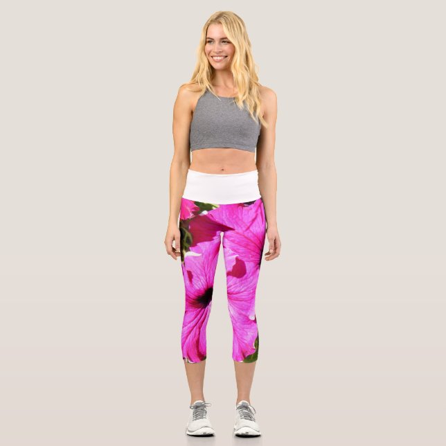 Leggings Capri Flores Ver 2.0 (Anverso)