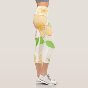 Leggings Capri Flores   Zazzle_Growshop.