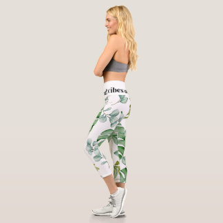 Leggings Capri flower pwr collec