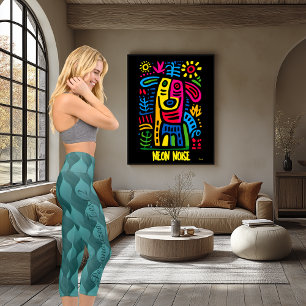 Leggings Capri Flujo de Energía Turquesa – Ropa Activa de Hoja de