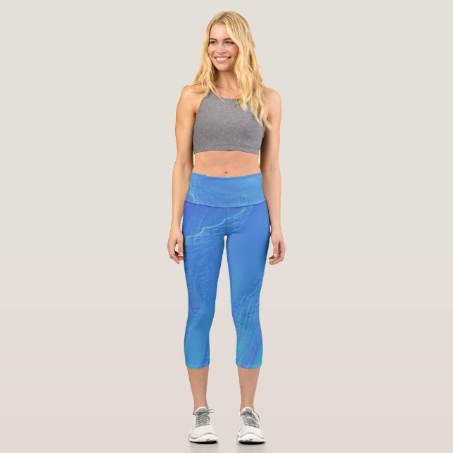 Leggings Capri Fondo azul (Anverso)