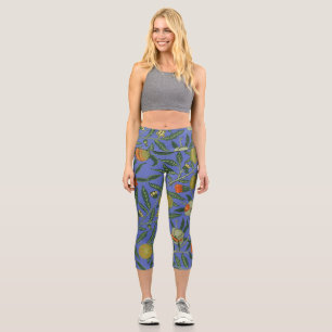 Leggings Capri Fondo de escritorio William Morris Pomegranate