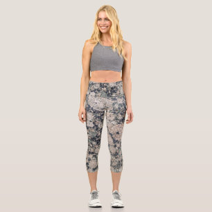 Leggings Capri Fondo de granito