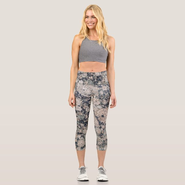 Leggings Capri Fondo de granito (Anverso)