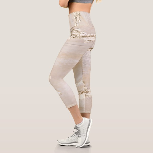 Leggings Capri Fondo de oro neutral (Izquierda)