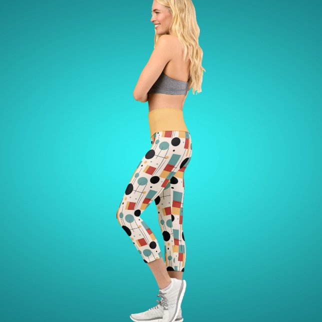 Leggings Capri Formas geométricas modernas (Subido por el creador)