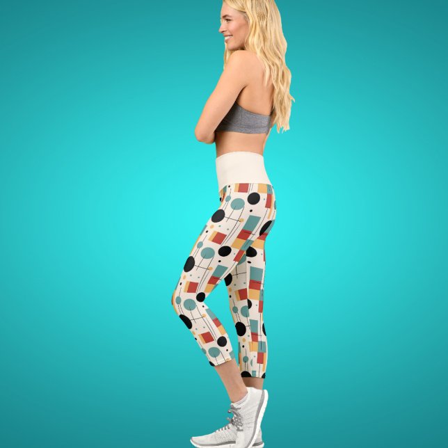 Leggings Capri Formas geométricas modernas (Subido por el creador)