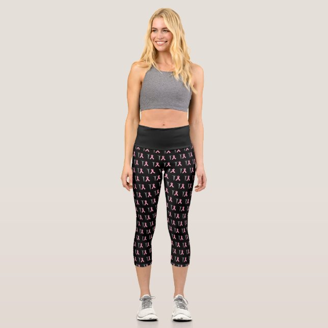 Leggings Capri Fracasar el cáncer de mama (Anverso)