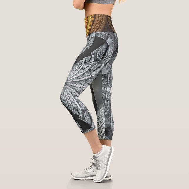 Leggings Capri Fractal (Izquierda)