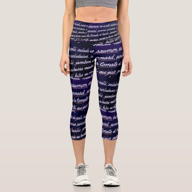 Leggings Capri Francés (Anverso)