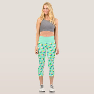 Leggings Capri Fresa Aqua