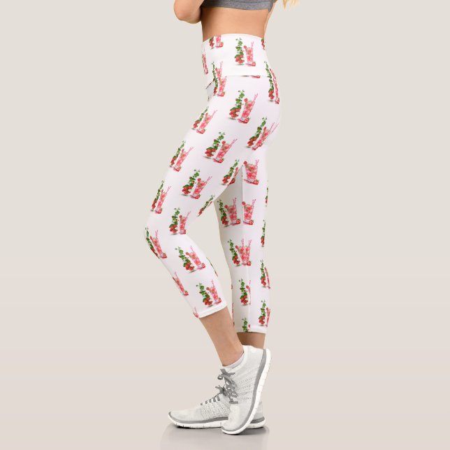 Leggings Capri Fresca Fresca Bebida Graciosa Leggencias (Izquierda)