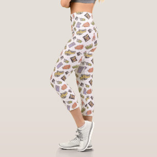 Leggings Capri FRIENDS™   Patrón de icono de lunares