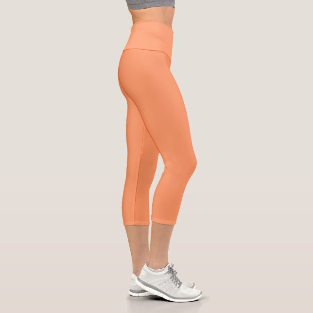 Leggings Capri Fruta de melocotón (Derecha)