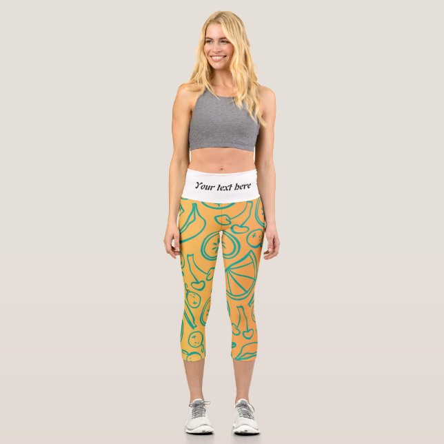 Leggings Capri Frutas (Anverso)