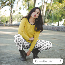 Leggings Capri Fun Stylish Casual Workout Yoga Sugar Skull