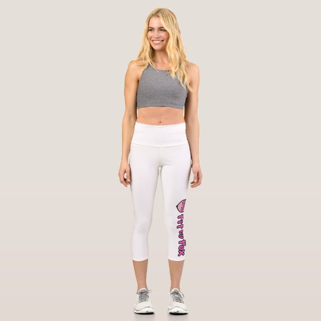 Leggings Capri Fundamentos de FitbyFox - Capris altos (Anverso)