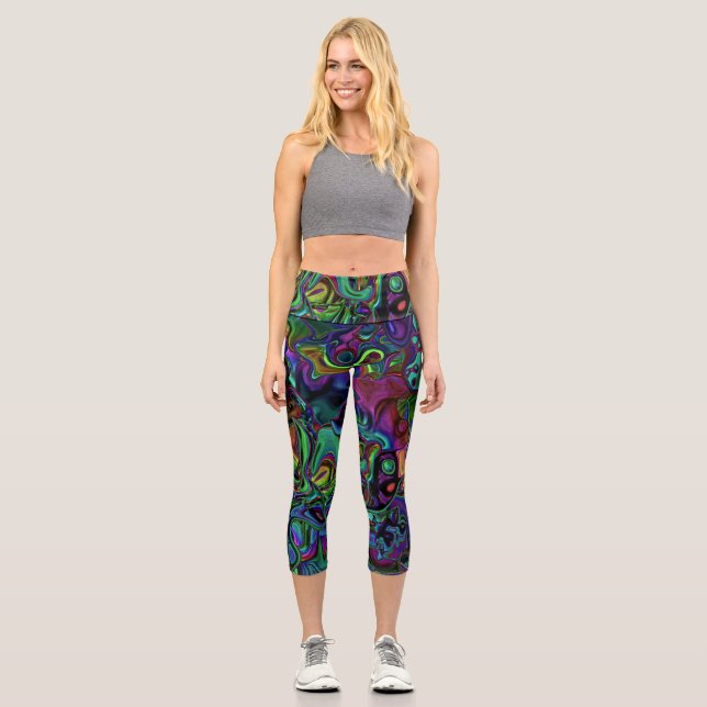 Leggings Capri Fundición del cerebro (Anverso)