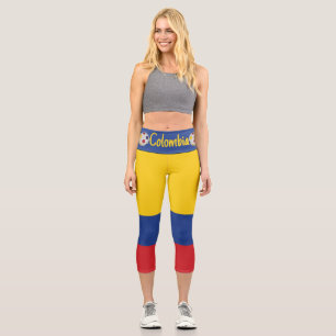 Leggings Capri Fútbol Colombiano