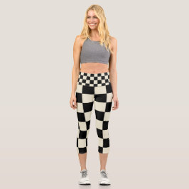 Leggings Capri Galapato de chessboard