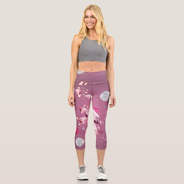 Leggings Capri Galaxia Diamond 9 (Anverso)