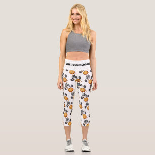 Leggings Capri Galleta Divertida y Fuerte Levantando Barra
